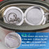 AIERSA 2Pcs Stainless Steel Basket for Ultrasonic Jewelry Cleaner, Small Part and Jewelry Cleaner Solution