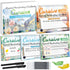 gisgfim 4 Pack Grooved Cursive Handwriting Workbook Kit Magic Reusable Grooved Handwriting