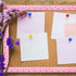 Colarr 68.9 Feet Breast Cancer Awareness Bulletin Board Borders, Pink Ribbon Straight Rolled Border Trim for Classroom