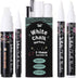 Mr. Pen White Chalk Markers, 4 Pcs Assorted Size Liquid Chalk Pen for Chalkboards