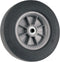 Titan 10" Flat-Proof Solid Rubber Wheel, 300-lb. Capacity, Black