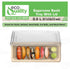 (100) EcoQuality Small Compostable Sushi Trays with Lids - Natural Sugarcane Bagasse Take Out Sushi Container