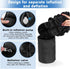 nowcamp (36 Portable Inflatable Seat Cushion, Airplane Travel Cushion Kit with Storage Pouch, Eye Mask & Earplugs, Fits