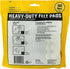 8827 Heavy Duty Self Adhesive Furniture Felt Pads 1-Inch Round Brown 160-Piece Value Pack in Resealable Bag