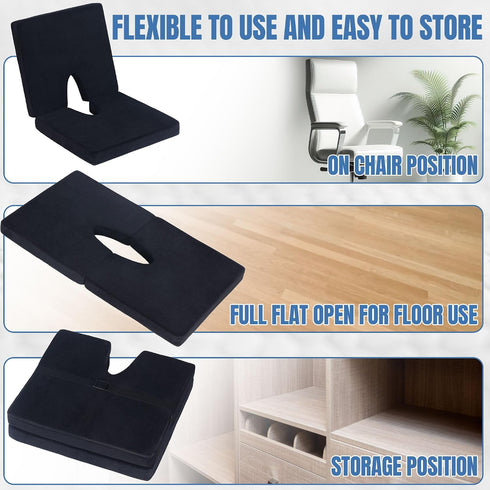 Tailbone BALAPET Lumbar Support Seat Cushion,Ergonomic Lumbar Support for Posture Correction Cushion and Pain Relief