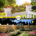 4 4 3000K 2 Pack) T-SUN Solar Post Cap Lights, Waterproof Outdoor Solar Powered Deck Fence Post Lights for X