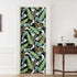Tropical Green Leaves Wallpaper, Peel and Stick Self Adhesive for Cabinets, Waterproof 17.5" x78.7" Decor