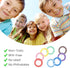 8 Pack Sensory Fidget Bracelets for Boys and Girls, Stretchy Coil Bracelet Fidget Toys for Kids with Autism ADHD SPD