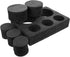 2.76X9.06X2.76 Inches Cup Holder Carrier Foam Tray for Takeout Beverages Milk Tea Coffee Drink Storage