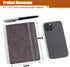 Journal Cover for Field Notes - Waterproof Fabric Organizer with Pen Loop, Business Card Holder for Moleskine Cahier's
