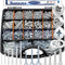 maierke 1680 PCS High Hardness Screw Bolts and Nuts & Nails & Wood