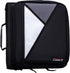 Case-it The Universal Zipper Binder - 2 Inch O-Rings - Padded Pocket for up to 13 Inch Laptop/Tablet - 400 Page Capacity