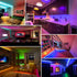 50ft Keepsmile Led Lights for Bedroom, Bluetooth Smart APP Control RGB Color Changing Led Strip Lights with Remote