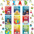 Zonon 45 Pcs Reading Classroom Decorations Bulletin Board Poster Banner Set for Teachers Preschool Library