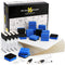 Magicfly Double-Sided Small White Board, 9 x 12 Inches, Bulk Pack of 16 Mini Dry Erase Lap Boards with 16 Pens, Erasers
