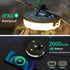 Sutaig 4 1 8 Modes(32.8Ft), 30s Camping String Lights, in Outdoor Camping Lantern with Lighting Quick Recovery