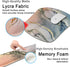 Keyboard Wrist Rest Memory Foam Ergonomic Mouse Pad with Non-Slip Rubber Base, Pink Marble