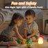 Dimmer Anywin Cute Benson Ducks Night Light, Squishy Touch Silicone Animal Nursery Bedside Lamp, & Rechargeable