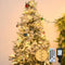 Cluster Lights Christmas 400 Led Fairy Lights Green Wire 49FT Twinkle Lights