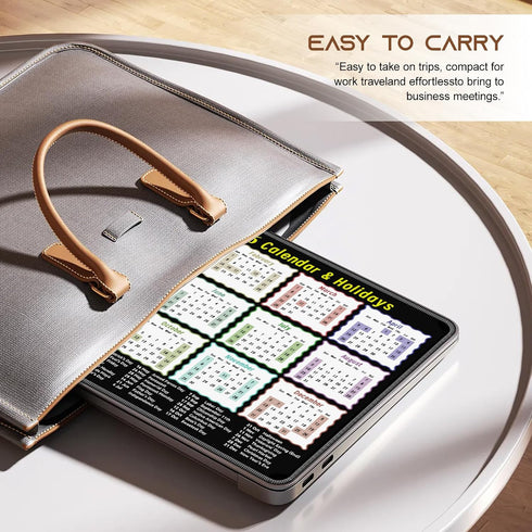 LeczRcie 2026 Pad9.8 11.8in 2026 Calendar Mouse * Portable Size|Waterproof, Non-Slip, Smooth to use|with Complete