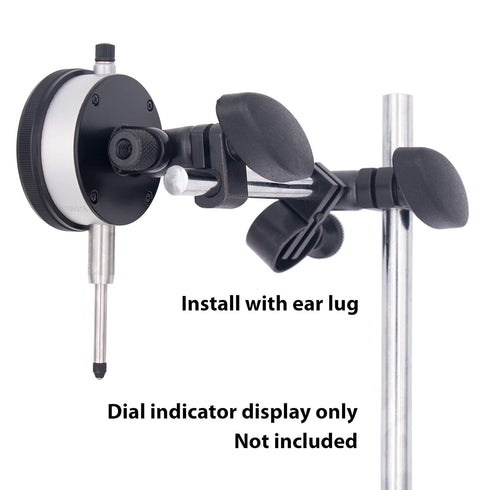MGBR-02 176lbs Clockwise Tools Magnetic Base Stand for Digital Dial Indicator Gauge Max Pull