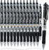 M&G Gel Pens, 0.7mm Black Gel Pens, 36 PCS Retractable Gel Ink Rollerball Pens for Smooth Writing Office School