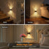 2 Pack 3000K JandCase Night Lights Plug into Wall, Star Projector Night Light with Soft White, Automatic Galaxy