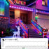 4 Pack 146Ft 400 8 SOLARBABY Solar Christmas Lights Outdoor,Total LED Solar String Lights Outdoor with Modes,Waterproof