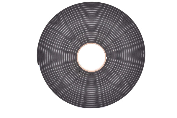 Sponge Neoprene Stripping W/Adhesive 1/2in Wide X 1/4in Thick X 37.5ft Long