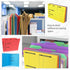Yeaqee 50 Pcs Durable Real Estate Listing Folder - Pre Printed Right Panel, 5 Colors, Agent Planner with Checklist