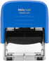 Scanned Self Inking Stamp, Printer 20 Style 2, Blue Ink
