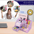 Mesh Desk Organizer with 6 Compartments and 1 Drawer, Multi-Functional Caddy for Home Office Decor
