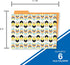 Carson Dellosa Aim High Decorative File Folders—11.75" x 9.5" Multi-Pattern Colored File Folders for Filing Cabinet, Office or Classroom File Organization (6-Pack)