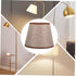 Linen Fabric Lamp Shade for Table and Floor Lamps Modern Design Replacement Shade for Living and Bedroom Bottom Opening