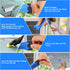 Plastic Razor Blade Scraper Blades, Double Edge Razor Blades for Removing Decals & Cleaning Window Glass, 300 Pieces