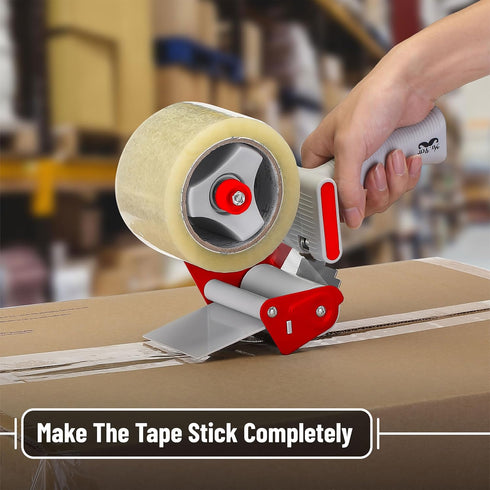 Mr. Pen Packing Tape Dispenser Gun for 3-Inch Wide Tape, Heavy Duty Clear Packing Tape Gun for Moving Boxes