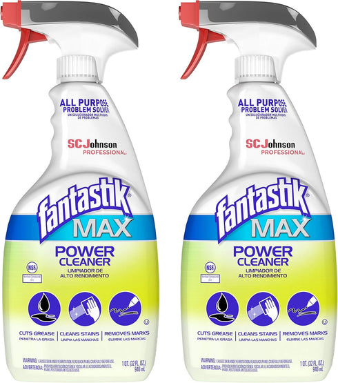Fantastik Max Power Cleaner Professional, 32 oz (Pack of 2)