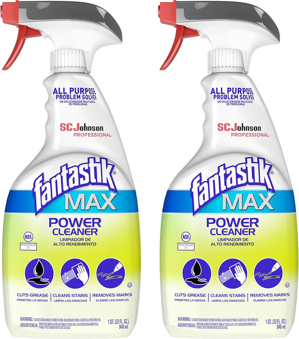 Fantastik Max Power Cleaner Professional, 32 oz (Pack of 2)