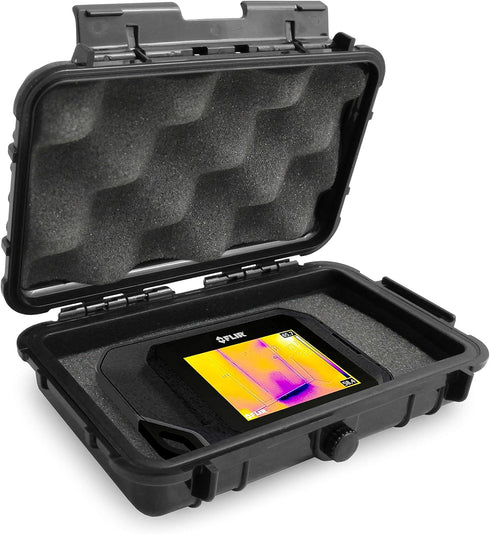 CASEMATIX Waterproof Case for Flir C5, C2, C3 Thermal Imager, Rugged Exterior, Case Only
