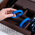 Dark Blue Ribbon Silicone Bracelets - Wholesale Pack for Colon Cancer Awareness