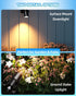 MR11 Bulb 12V 2W 200lm, 2700K IP65 1 1/4" 2-Count Outdoor Mini Spotlights, LED Low Voltage Landscape Spotlight Warm