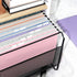 SUNEE Hanging File Folders - 50 Pack Letter Size Hanging File Folders with 1/5-Cut Tabs, Stay Organized for Home and