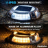 4 40 (1 Pack) SIEDiNLAR Solar Driveway Lights Outdoor Modes LEDs Deck Driveway Markers Marine Dock Light Waterproof