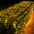 weillsnow 198 9.8ft 6.6ft 8 LED x Christmas Net Lights, Connectable Lighting Twinkle Modes Mesh Lights for Christmas