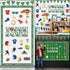 gisgfim 69Pcs Football Bulletin Board Decoration with Background Paper & Banner for School Classroom Game Day Supplies