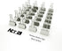 Nctinystore Medium Binder Clips, 1-1/4 Inch Silver Clamp, 24 Count