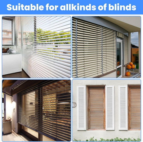 Set 20PCS 20PCS Plantation Shutter Repair Kit Includes Spring Loaded Shutter Repair Pins and Plantation Shutters