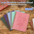 Spiral Notebook, 8.5" x 11", College Ruled, Hardcover Notebook with Numbered Pages, Blue