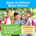 First Day of School Sign Board with Liquid Chalk Markers, 14”x11” Double-Sided & Reusable Back to School Board