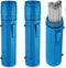 Zonon 2 Pcs 14 Inch Welding Rod Storage Tube, Waterproof Airproof Holder for Welding Rod Canister (Blue)